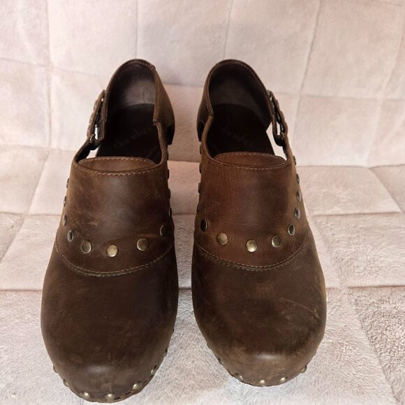 Dansko Heels Brown Size 40 - Picture 2 of 6